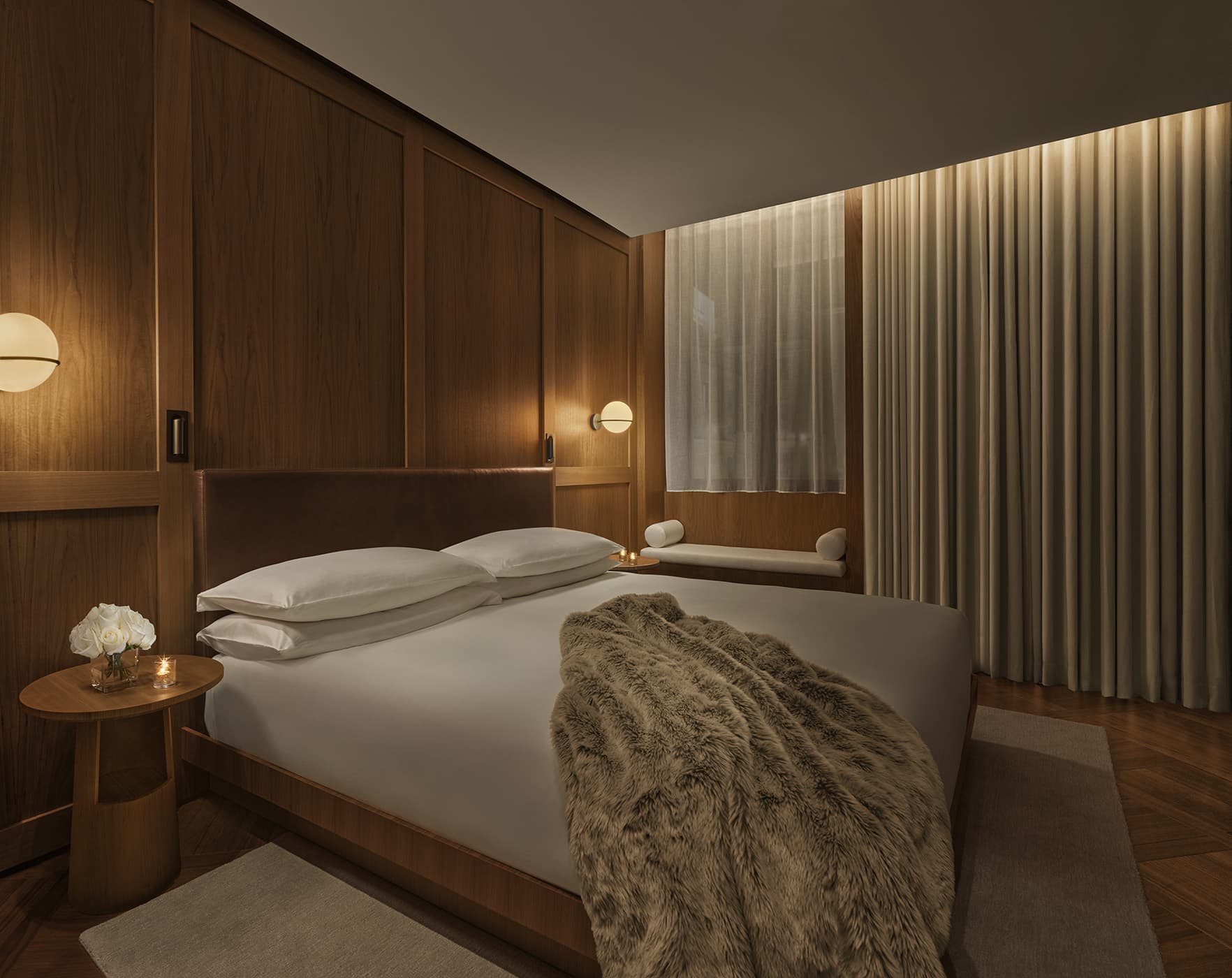 A suite at the Rome EDITION hotel